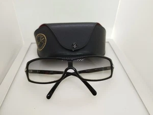 RAY BAN RB4071 Kurt Russell Proof Of Dearh Wrap Black And White Sunglasses - Picture 1 of 10