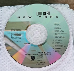 Lou Reed, New York, 9 25829-2, SIRE, CD Disc Only  - Picture 1 of 2