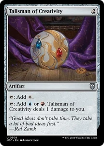 Talismán de Creatividad 308 Magic The Gathering Commander M3C Poco Común NP - Imagen 1 de 1