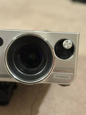 Panasonic PT-AE900U LCD Projector, Manual, Cables/HDMI, external speakers, mount - Image 1 of 4