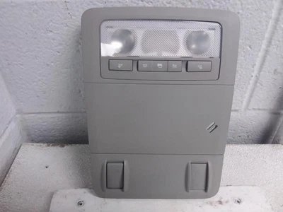 2015 CHEVROLET CRUZE Light Gray Overhead Console Roof Mounted With Maplites OEM - Image 1 of 4