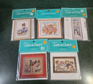 Janlynn Just-a-Chart Kreuzstichmuster verschiedene Themen Menge 5 - Bild 1 von 6