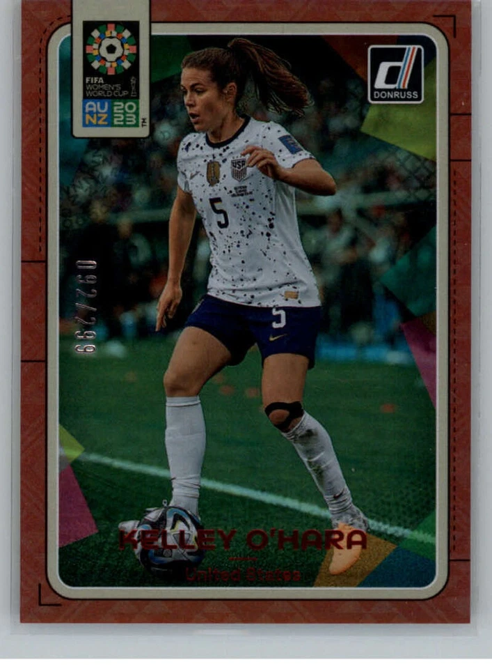 2023 Donruss FIFA Womens World Cup Red Parallel Soccer Cards Pick From List - Image 1 of 1