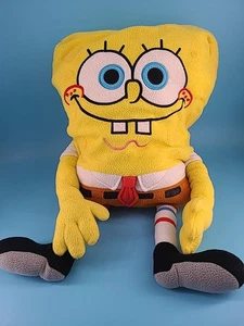 Bob Esponja Pantalones Cuadrados 24" Almohada Acurrucada Vintage Lg Felpa Nickelodeon - Imagen 1 de 6