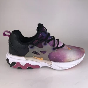 Nike Men React Presto Galaxy CN7664-002 Purple Running Shoes Sneakers Size 8 - Picture 1 of 12