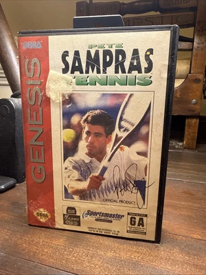 Pete Sampras Tennis (Sega Genesis, 1994) - Image 1 of 4