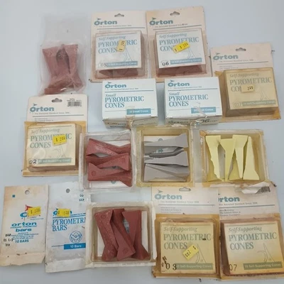 Gran Lote Horno Orton Conos Pirométricos Diferentes Tamaños  Foto 1 de 4