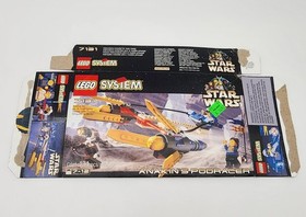 Star Wars Lego System 7131 Anakin's Podracer **BOX ONLY**