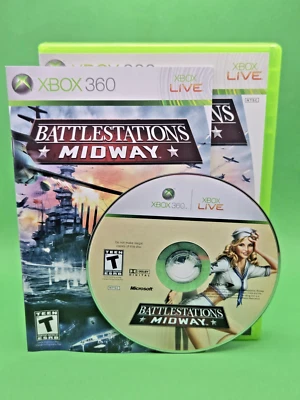 Battlestations: Midway (Microsoft Xbox 360, 2007) COMPLETE!!  Lead Every Battle! - Image 1 of 4