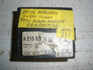 00-01-02 ,MERCEDES CL500 , CL600 YOW ALARM MODULE # A2158201326 (RELAY-821) - Bild 1 von 2
