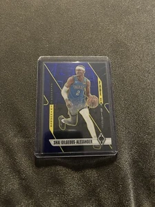 Shai Gilgeous Alexander 2024 Panini Phoenix Desvanecido a Negro Púrpura Paralelo/275 - Imagen 1 de 5