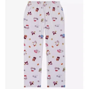 Sanrio Hello Kitty Sleep Pants Adult Medium Pajamas Lounge Sporty Friends 32-34 - Picture 1 of 19