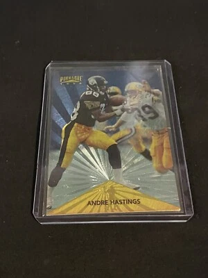 1996 Pinnacle Trophy Collection Andre Hastings #123 - Image 1 of 2