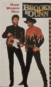 Hard Workin' Man by Brooks & Dunn on Cassette Tape (BMG, 1978) Free Post - Picture 1 of 6