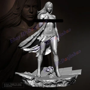 Supergirl 1/24 War Damaged Figure Model Kit Unpainted Unassembled TD-3683 NSFW - Picture 1 of 4