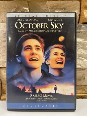 OCTOBER SKY SPECIAL EDITION 1999 JAKE GYLLENHAAL LAURA DERN WIDESCREEN USED DVD - Image 1 of 4