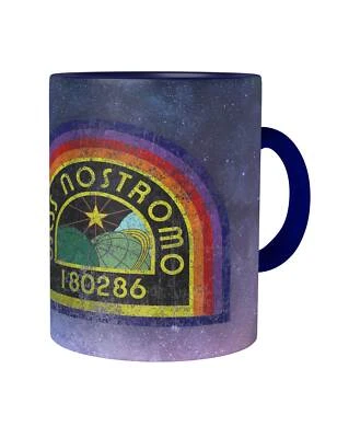 URBAN BACKWOODS Taza de café USCSS Nostromo Patch Alien Weyland Prometheus Yutani Logo Sign Mug