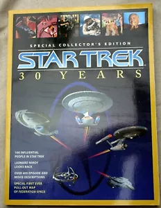Vintage 1996 STAR TREK: 30 YEARS Special Collector's Ed. w/star map TOS TNG DS9 - Bild 1 von 6