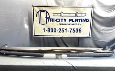 1961 1962 1963 RAMBLER AMERICAN FRONT BUMPER *FRESH CHROME* - Image 1 of 4