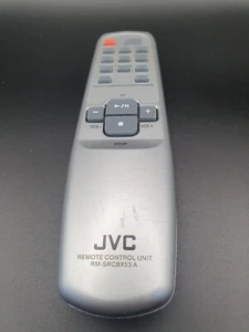 JVC RM-SRCBX53 A Fernbedienung silber kabellos für Home Audio System Mobilteil  - Bild 1 von 7