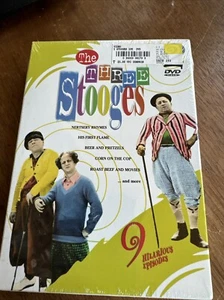The Three Stooges DVD (2 Disc Set)~9 Episodes~NEW SEALED - Picture 1 of 2