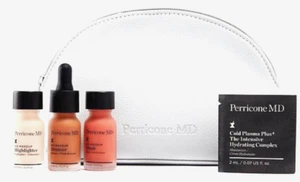 PERRICONE MD NESSUN SET TRUCCO BLUSH / BRONZER / SET EVIDENZIATORI 10ML CIASCUNO + BORSA - Foto 1 di 1