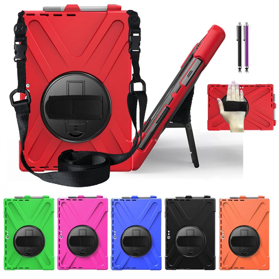 For Microsoft Surface Pro 4/Pro 5/6/Go Case Hybrid Armor Shockproof Stand Cover - Image 1 of 4