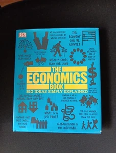 THE ECONOMICS BOOK...BIG IDEAS SIMPLY EXPLAINED HARDCOVER DK  - Picture 1 of 4