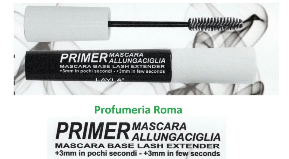 PRIMER MASCARA ALLUNGACIGLIA by Layla Cosmetics 7 ml - +3mm in pochi secondi - Immagine 1 di 1