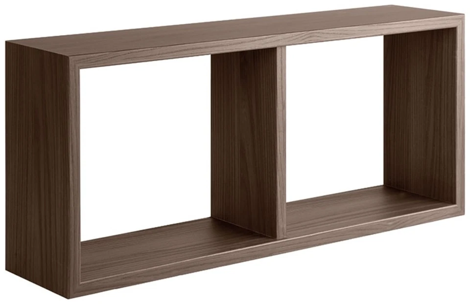 MODULARREDO | MORGANA Mensola da muro, 70x30cm, Noce Segato - Immagine 1 di 1