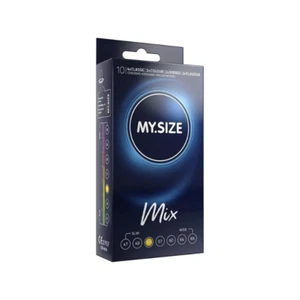 Condones mixtos My Size pequeños 53 mm de ancho * sensación delgada de cierre ajustado* CAJA de 10 PIEZAS - Imagen 1 de 6
