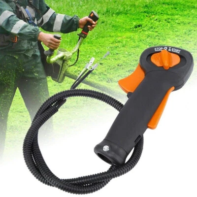 Mango de control del acelerador derecho con interruptor Stihl Trimmer FS120 FS200 FS250 Foto 1 de 4