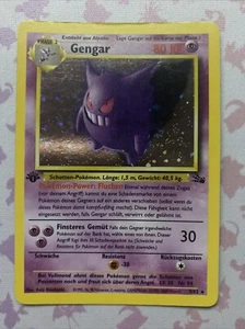 Pokémon Gengar 5/62 DE 1. Edition Holo Rare Fossil 1999 - Bild 1 von 2