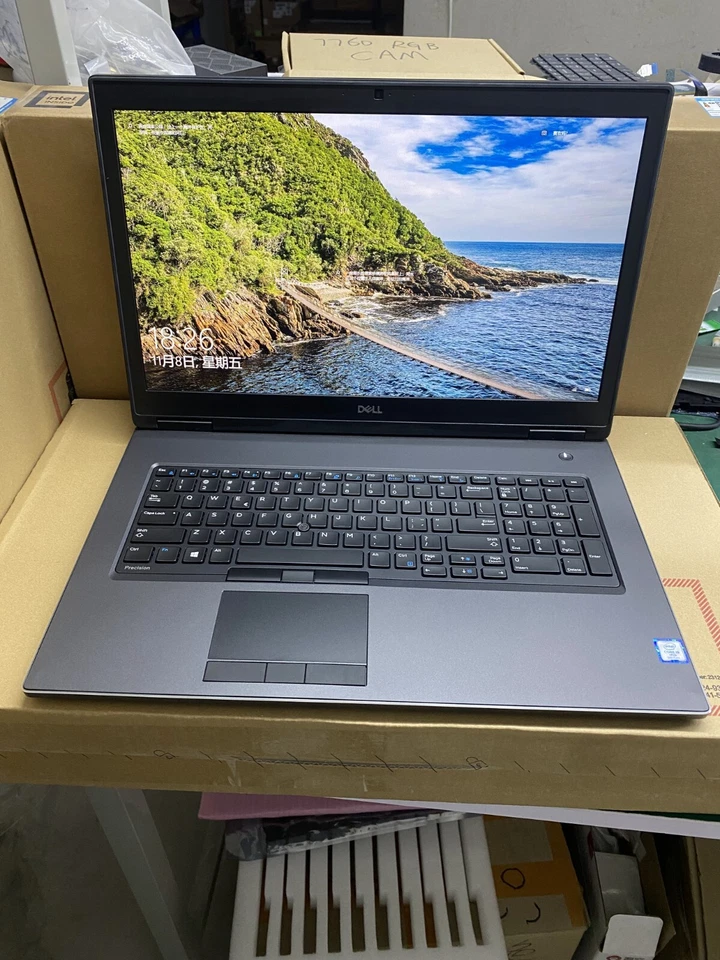 Dell Precision 7740 Workstation Laptop17.3" UHDi7-9850H RTX4000 64GBRAM 1TBSSD - Image 1 of 4