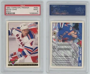1993-94 Topps OPC Premier Kevin Lowe #464 New York Rangers PSA 9 Mint - Bild 1 von 1