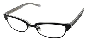 Lucky Brand Womens Eyeglass Rectangle Plastic Zuma Black 51mm - Picture 1 of 13
