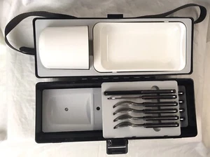 Vintage Collectible Portable Camping Dinnerware Tableware Set - Picture 1 of 12