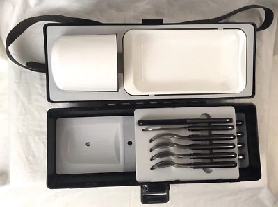 Vintage Collectible Portable Camping Dinnerware Tableware Set - Image 1 of 4