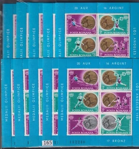 LQ 10X ROMANIA 1984 - MNH - OLYMPICS - ROWING - Imagen 1 de 1