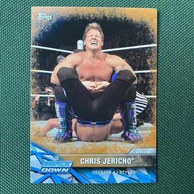 2017 Topps WWE Road To WrestleMania Bronze Chris Jericho #22 - Image 1 of 2