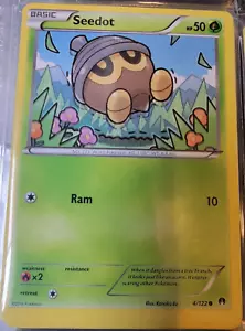 Seedot # 4/122 XY: Breakpoint Set Pokemon Trading Cards TCG Game NM/MINT - Picture 1 of 1