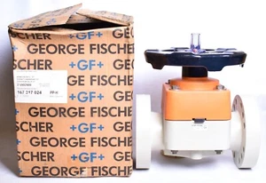 Georg Fischer Type 317 Manual Diaphragm Valve PP EPDM 3" d90DN80  167.317.024 - Picture 1 of 9