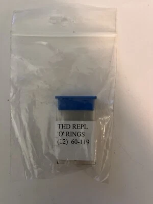 (12) ANILLOS “O” DE REPUESTO CABEZA DE TRUENO SIESTA CABEZAS ANCHAS #60-119 Foto 1 de 2