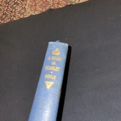 A. Conan Doyle - A Study in Scarlet - vtg Sherlock Holmes HC - J.H. Sears Foto 1 de 4