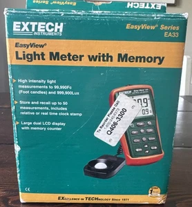 Extech Instruments EasyView 31 Light Meter - Picture 1 of 11