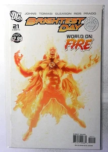 Brightest Day #21 2011 DC Comics Booster Gold Martian Manhunter prima stampa fumetto - Foto 1 di 1