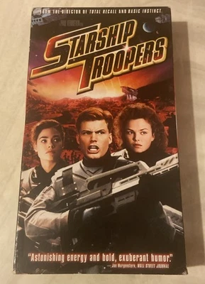 Starship Troopers VHS MOVIE, 1998, Rated R - Image 1 of 3