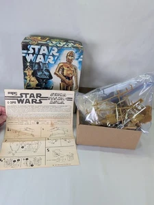 Vintage MPC Star Wars C-3PO Model Kit 1977 10" Scale Authentic Complete Unbuilt - Picture 1 of 5