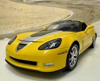 Corvette Z06 GTI Competition LE 2009 Franklin Mint 1:24 - amarillo completo Foto 1 de 4