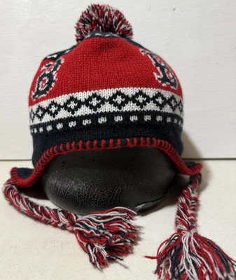 47’ Marca Boston Red Sox Gorro Tejido Orejeras Colección Fenway Park Azul/Rojo Foto 1 de 4